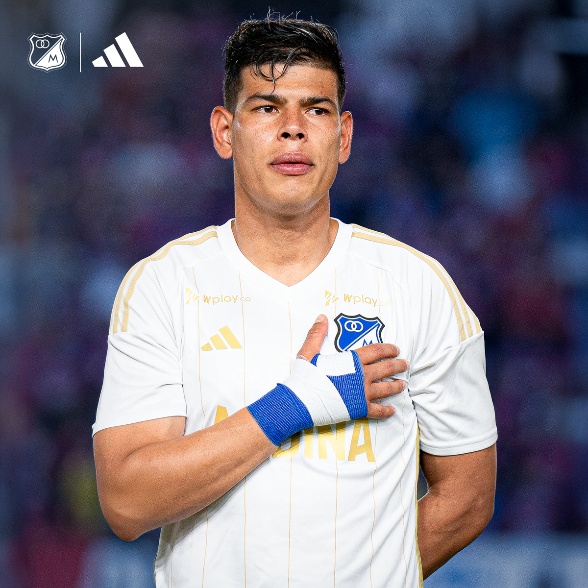 Camiseta Visitante Hombre Adidas 2024 – Tienda Oficial Millonarios