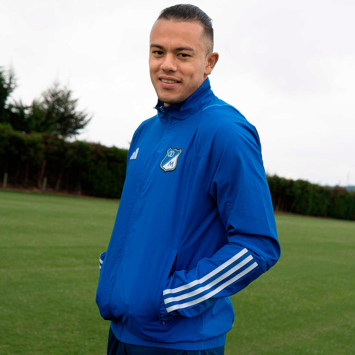 Chaqueta Azul Chaqueta Millonarios 2018 Chaqueta Presentación