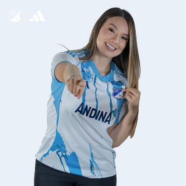 Camiseta Visitante Mujer Adidas 2025