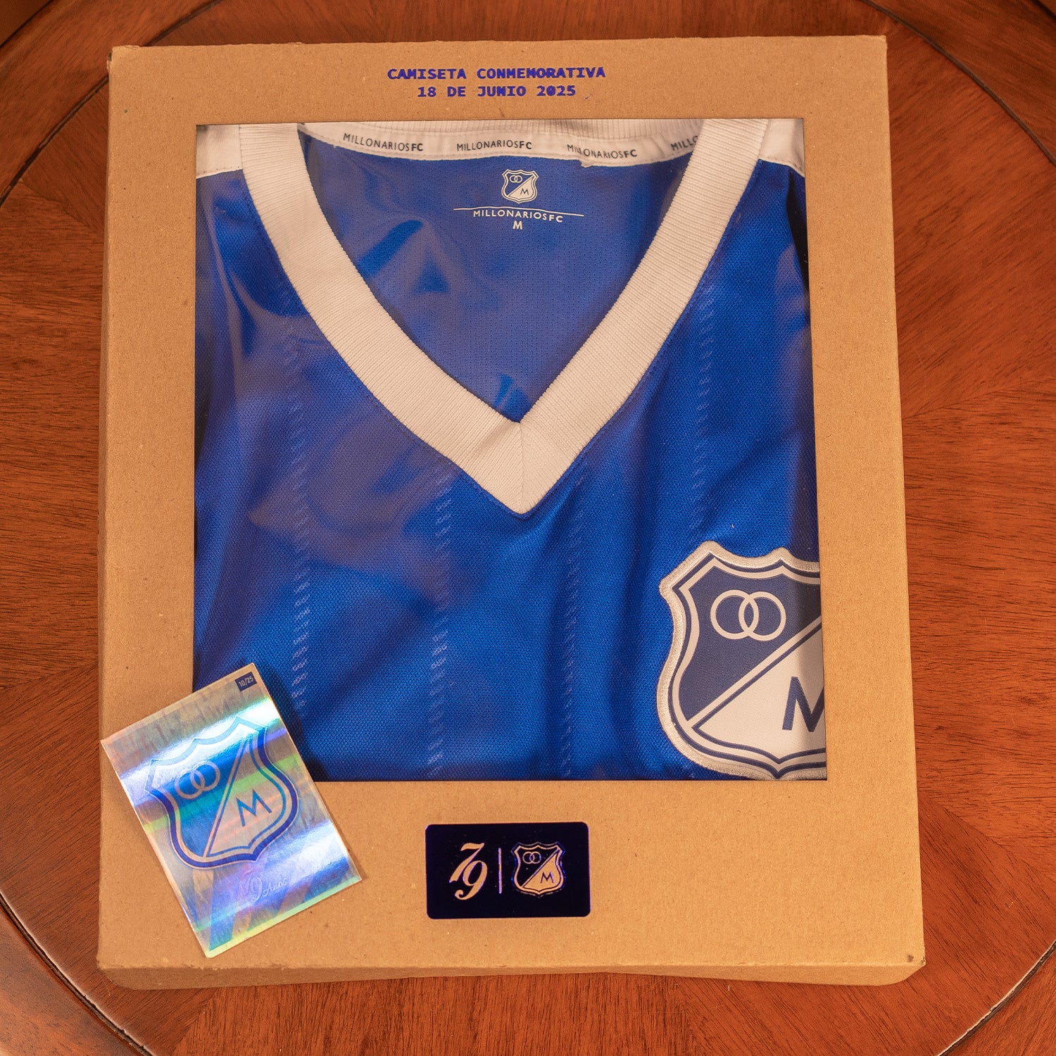 Camiseta Manga Corta Unisex Conmemorativa 79 AÑOS MFC