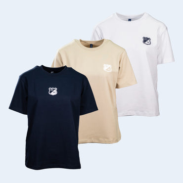 Camiseta Dama Pack X3 + Tula MFC