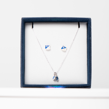 Set Collar Aretes Gota MFC