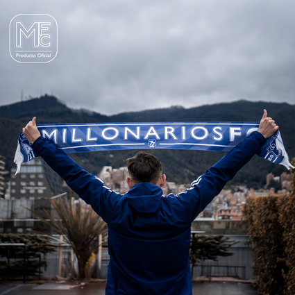 Bufanda Millonarios 77 Años